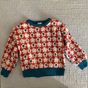 Daisy Print Pullover Hanna Andersson Sweater